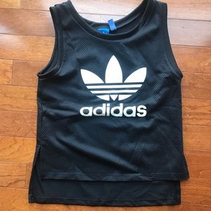 Adidas black tank size XS